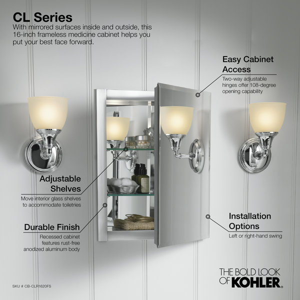 KOHLER on sale mirrored medicine cabinet